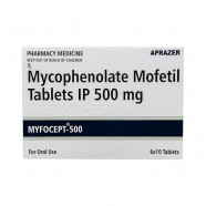 Купить Микофенолата мофетил (Myfocept-500) 500мг таблетки №60 в Красноярска
