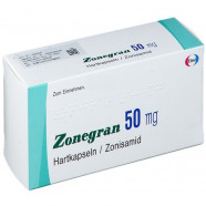 Купить Зонегран Зонисамид 50 мг капсулы №28 в Липецке